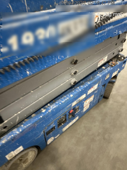 2019 Genie GS-1930 Fixed rails with chain Entry