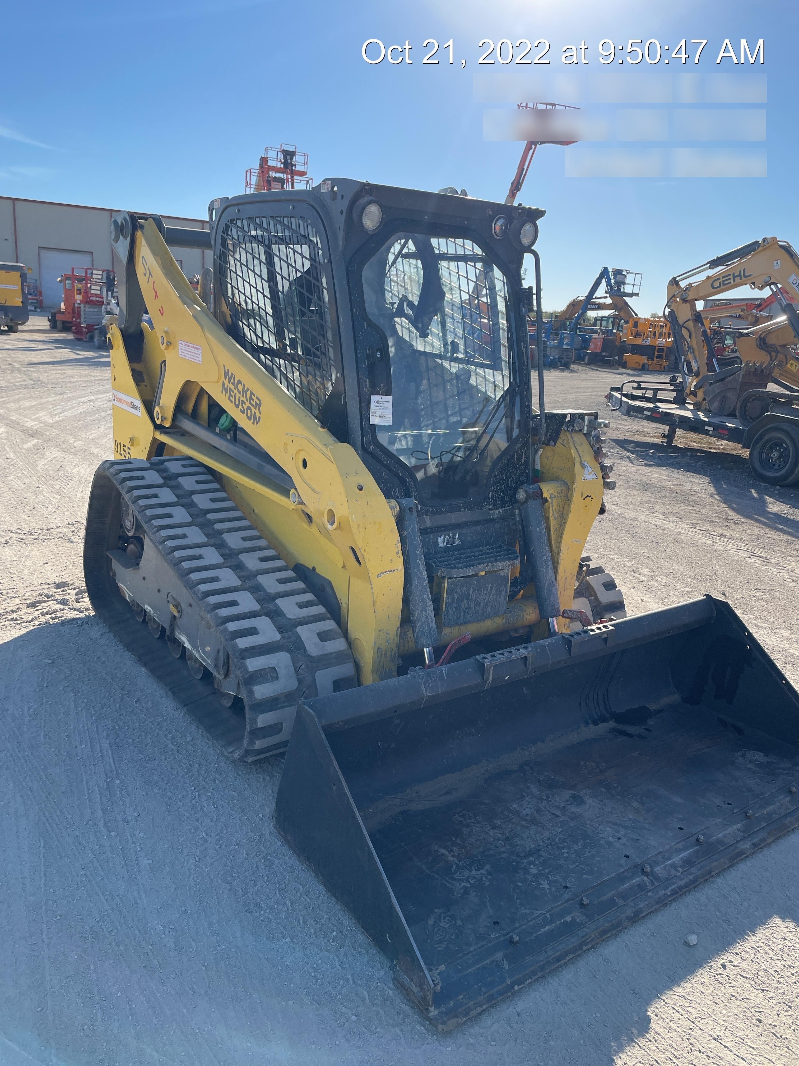 Wacker Neuson ST45 Wacker Neuson ST45 - Cab/Bucket Leveling/84" Bucket