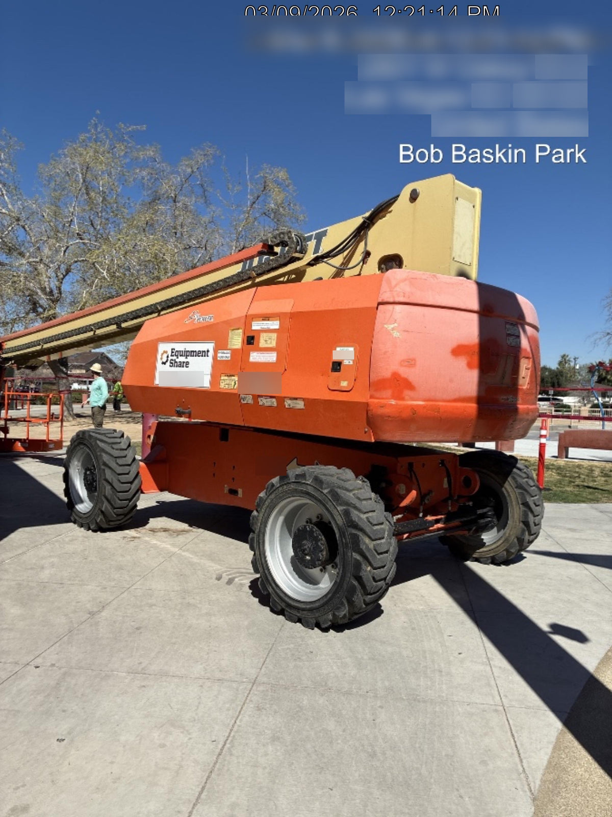 2015 JLG 860SJ