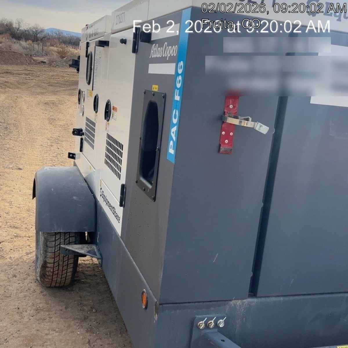 2022 ATLAS COPCO PAC F66 KD-S