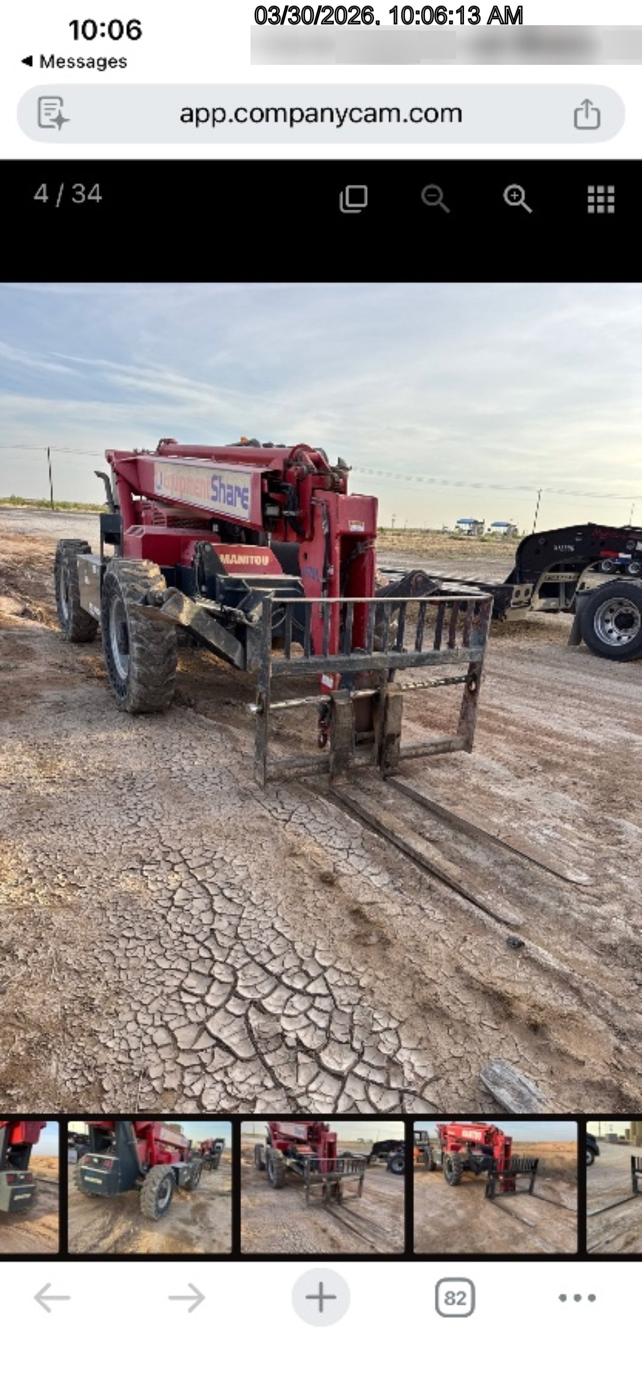 2019 MANITOU MTA10055