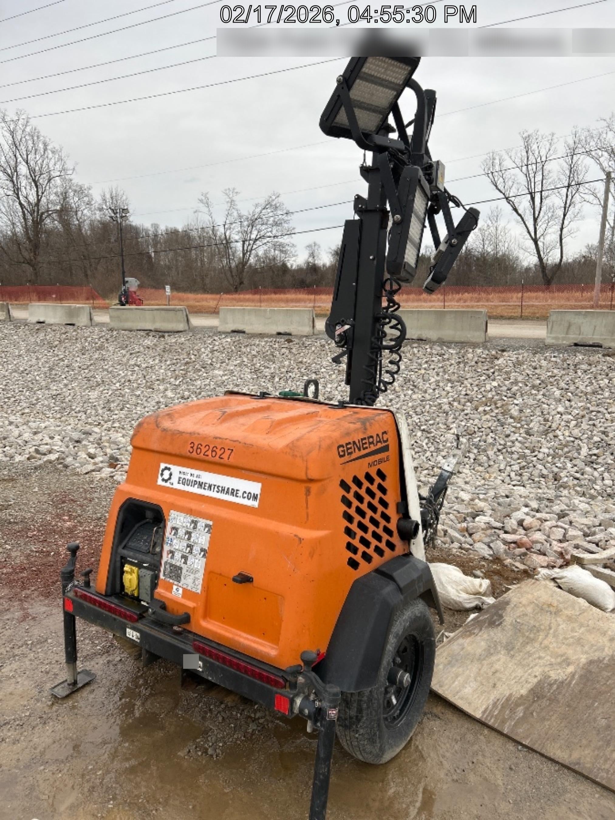2023 Generac MLT2 Diesel, Flex Switch 120V Input, Powerzone Controller, 
(4) 320W LED Lights, 4kW Generator, 39.9 Gal Fuel Tank, 2" Ball, T3