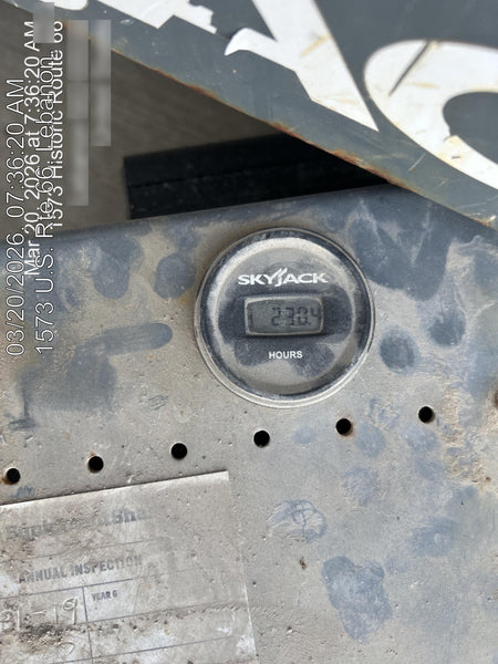 2017 Skyjack SJIII-4632 Skyjack SJ4632, Trojan Battery Set, Extended Warranty 5yr/5k hr