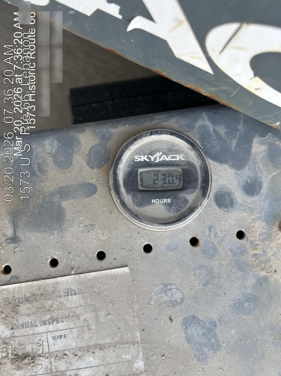2017 Skyjack SJIII-4632 Skyjack SJ4632, Trojan Battery Set, Extended Warranty 5yr/5k hr