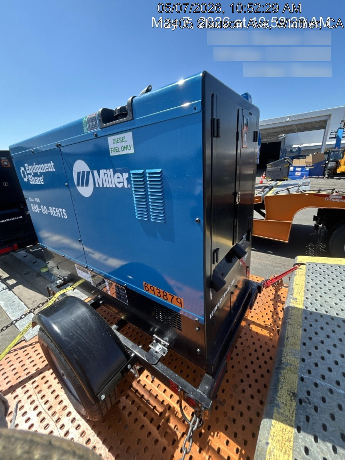 2026 MILLER ELECTRIC BIG BLUE 500