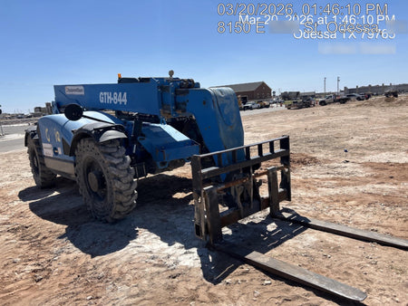2017 Genie GTH-844 Genie GTH844, 60" Carriage, Solid Tires