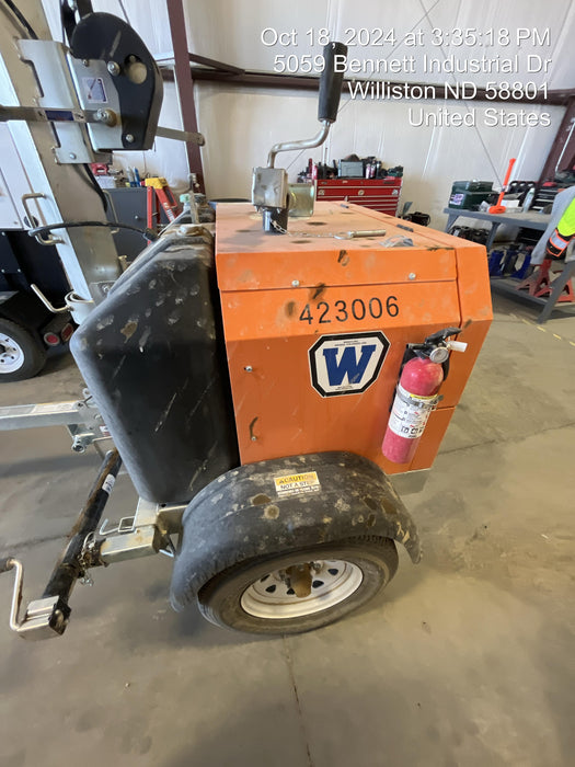 2024 Wanco WLTT-4MM4K Diesel, Deep Sea Controller, Shore Power Plug, Auto Start, (4) 350W LED Floodlights, 4kW Generator, 60 Gal Fuel Tank, 2" Ball, T3