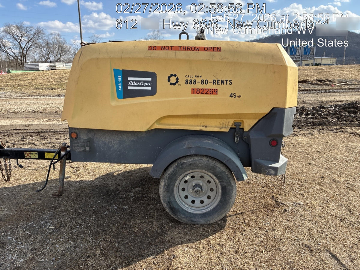 2021 ATLAS COPCO XAS188 CWK
