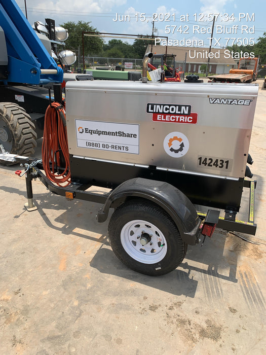 2021 Lincoln Electric Vantage 322 Ready Pak 3