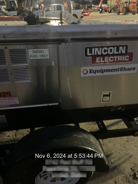 2024 Lincoln Electric LE400 Kubota V1505, Trlr, Cable Rack, Light Kit, ES Decals, T3