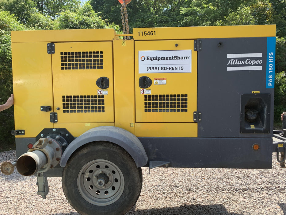 2020 ATLAS COPCO PAS 150 HF CS Enclosed