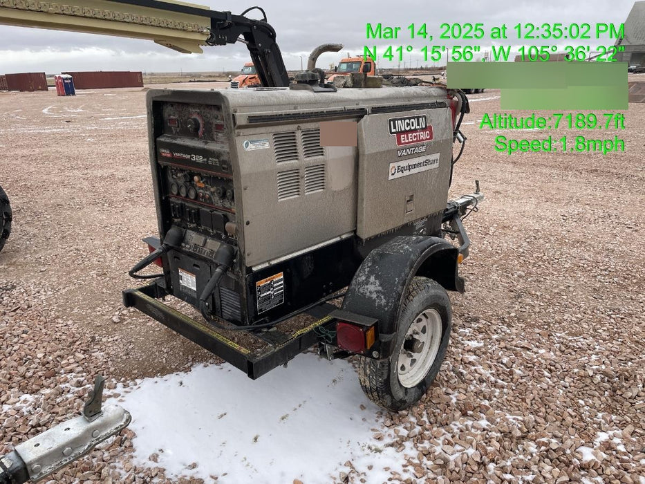 2020 Lincoln Electric Vantage 322 LINCOLN ELECTRIC Vantage 322