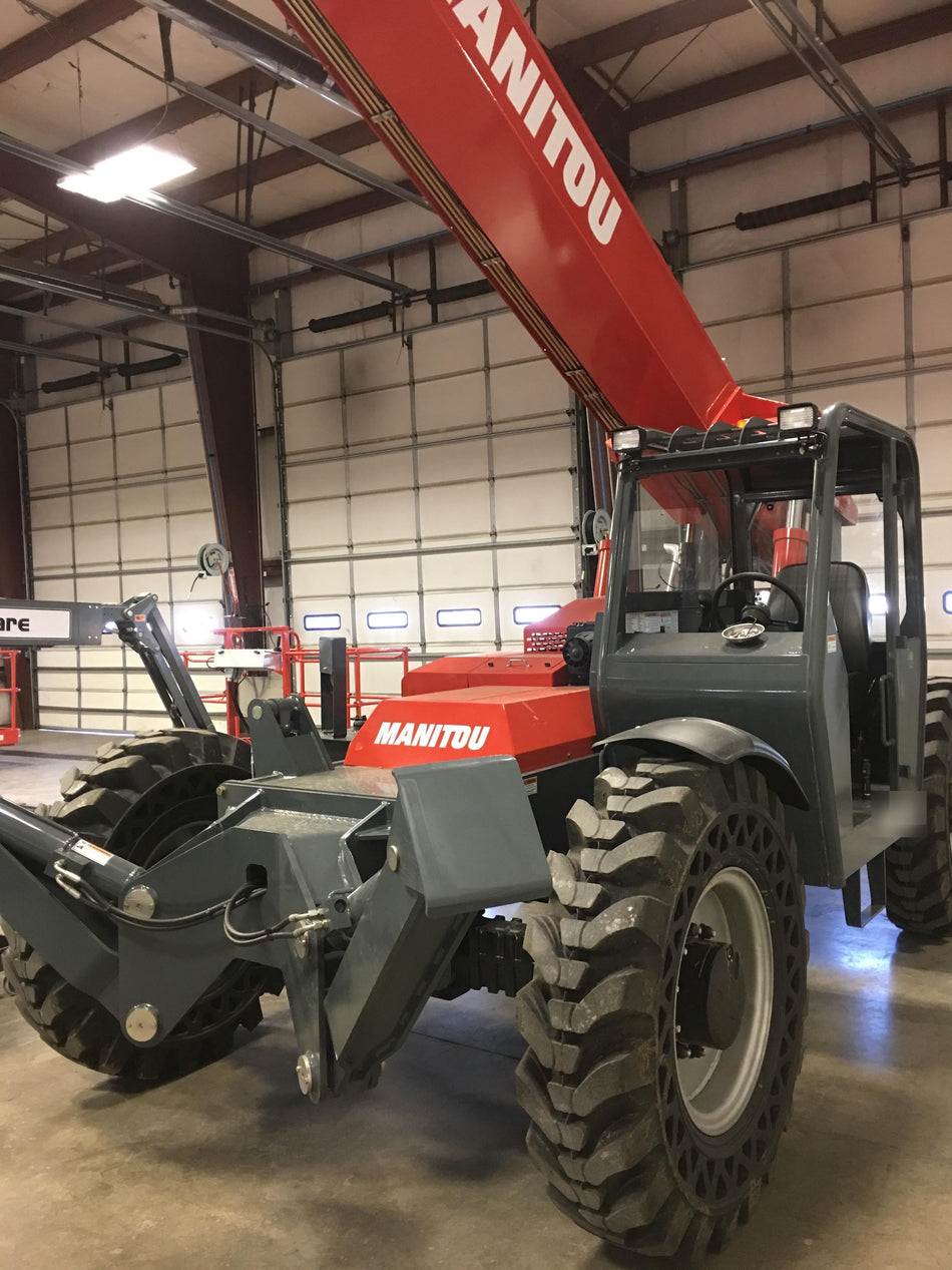 2019 Manitou MTA8044 MTA8044 - 74 HP T4, Canopy, Worklights/Strobe, Beacon, 66" Carriage, 48" Forks, Solid Tires, Lift Hook, Aux Hydraulics