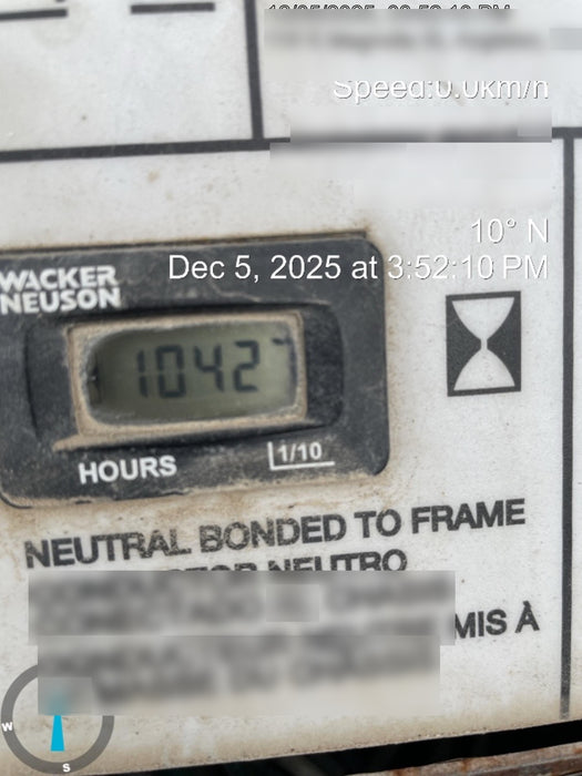 2019 Wacker Neuson LTV6L-MH Wacker Neuson LTV6L Mobile Light Tower w/Fuel Level Sensor Installed