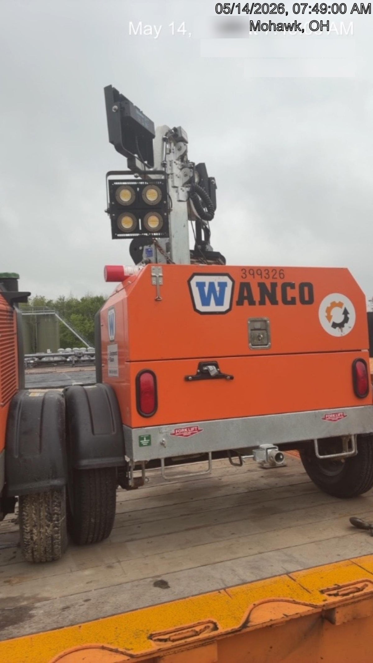 2024 Wanco WLTT-4MM4K Diesel, Deep Sea Controller, Shore Power Plug, Auto Start, (4) 350W LED Floodlights, 4kW Generator, 60 Gal Fuel Tank, 2" Ball, T3