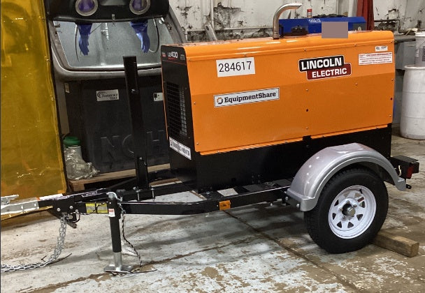 2022 Lincoln Electric LE400 Kubota V1505, Trlr, Cable Rack, Light Kit, ES Decals, T3