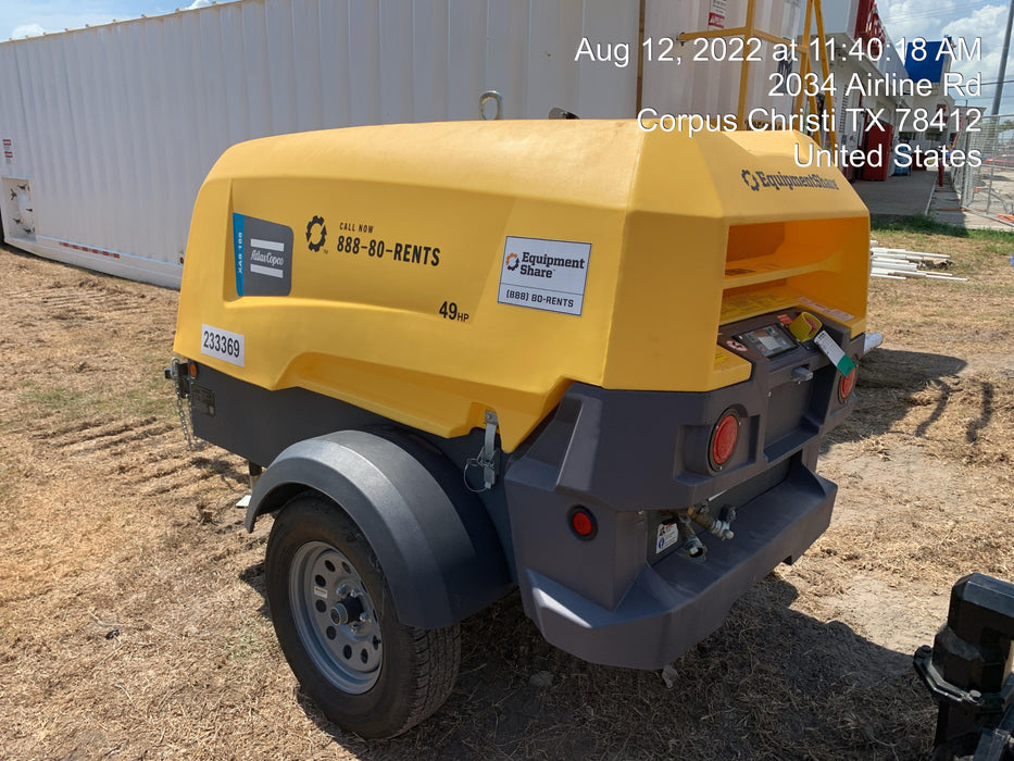 2022 ATLAS COPCO XAS188 CWK