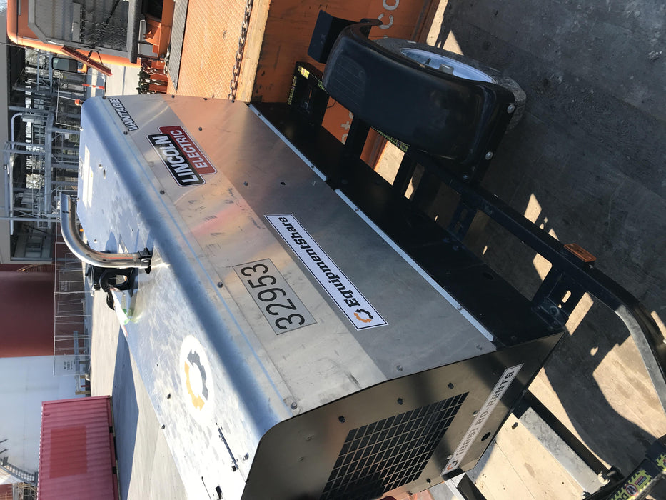 2019 Lincoln Electric Vantage 322 Welder Ready-Pak 3, Two wheel trailer, Fender and Light kit, Cable Rack