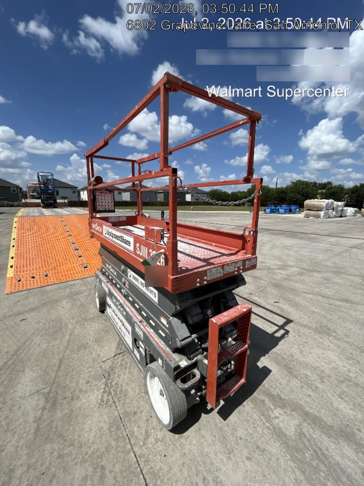 2019 Skyjack SJIII-3226 Standard Options, Trojan Batteries