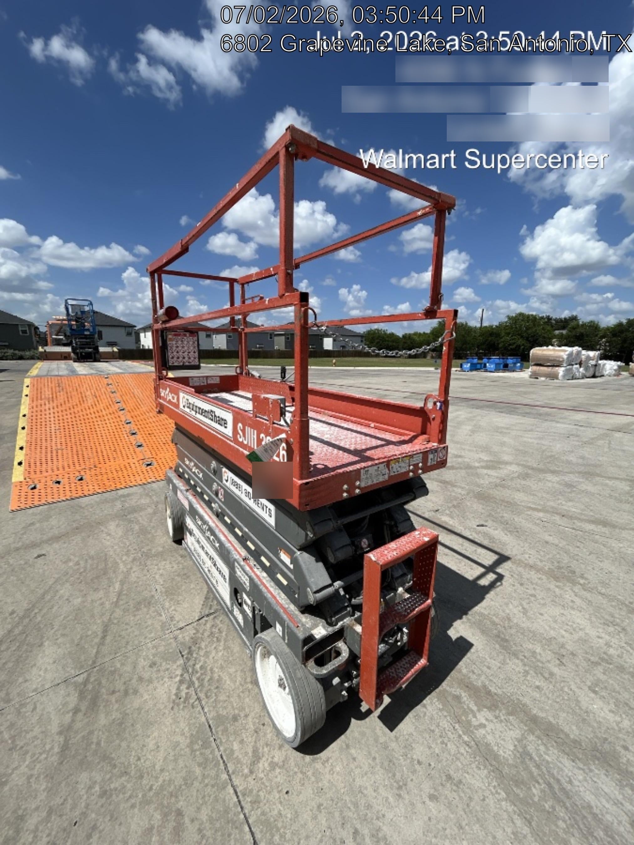 2019 Skyjack SJIII-3226 Standard Options, Trojan Batteries