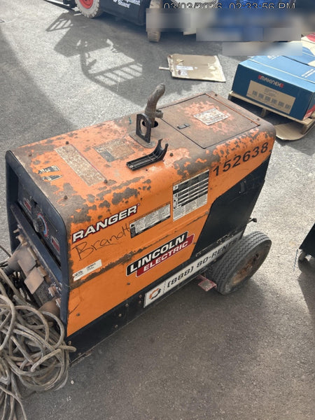 2021 Lincoln Electric Ranger 305 LPG LPG One-Pak (includes undercarriage, tank holder & tank strap) ORANGE