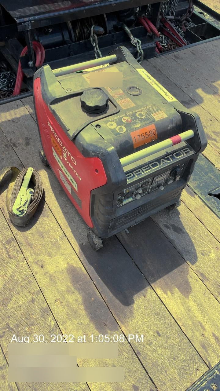 2021 PREDATOR 3500 INVERTER GENERATOR