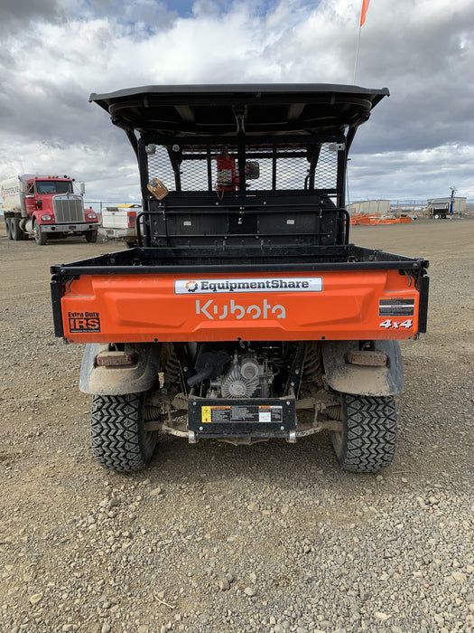 2021 Kubota RTV-X1140W-H Plastic Canopy, Windshield Acrylic Clear, LED Strobe Light, Wire Harness Kit, Back up Alarm