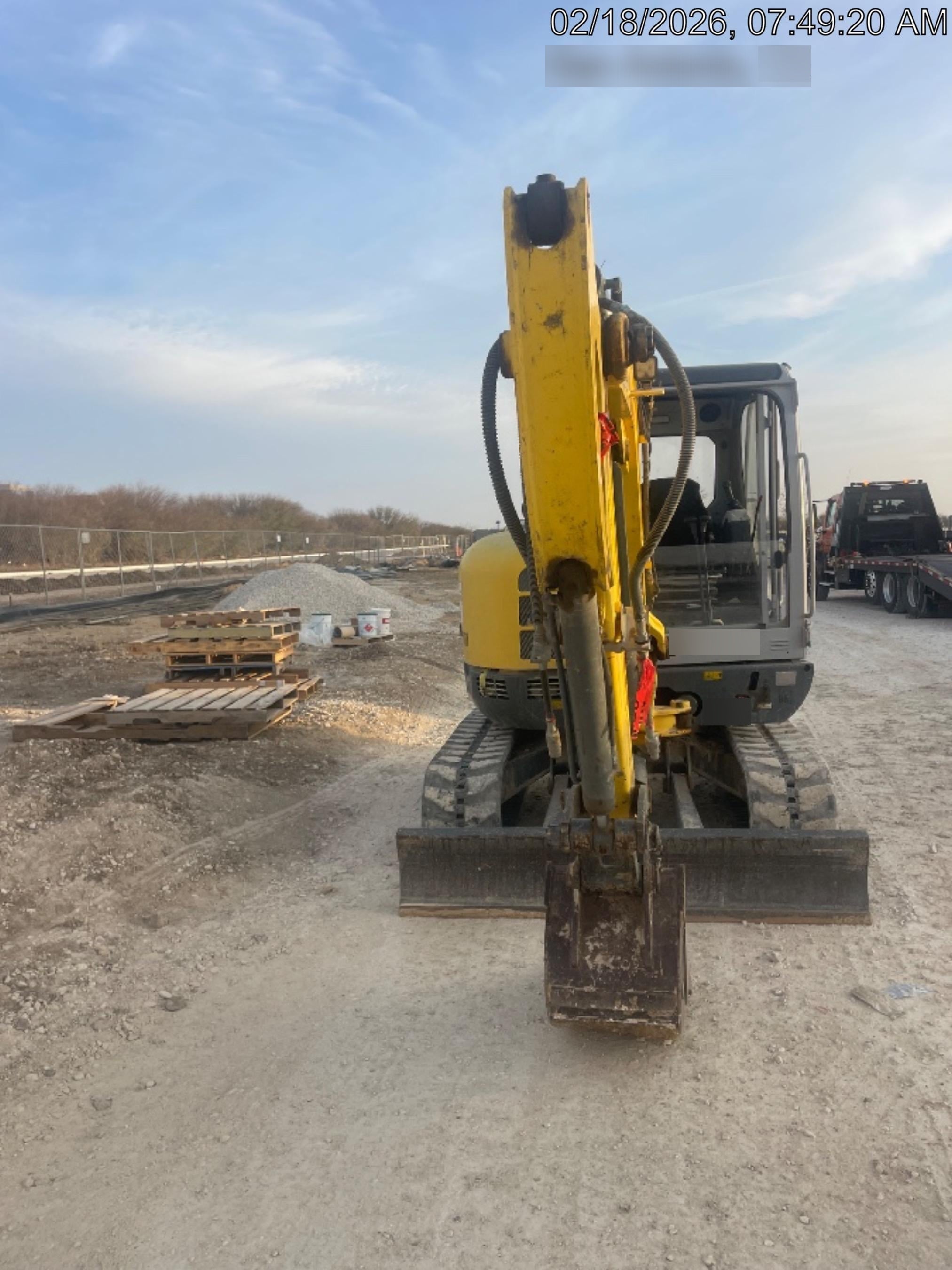 2018 Wacker Neuson EZ53 Wacker Neuson EZ53 12K Excavator, TRK,LGD,CAB,PC, Manual QC, Buckets: 30" , 18"