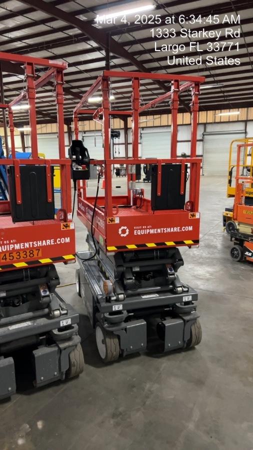 2024 Skyjack SJ3219 Electric Drive, Sld NM Tires, DBcns, RFRails, Power to Platform, T3 + Access Control