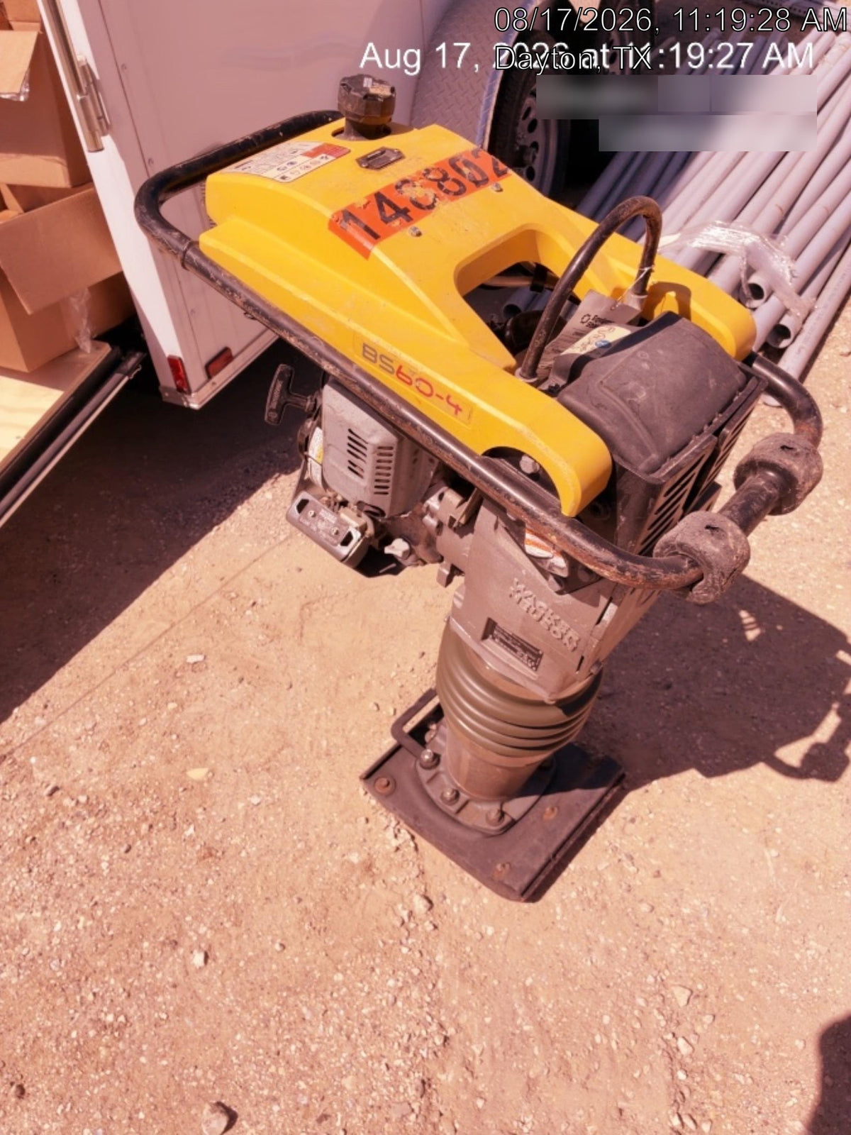 2021 WACKER NEUSON BS60-4As