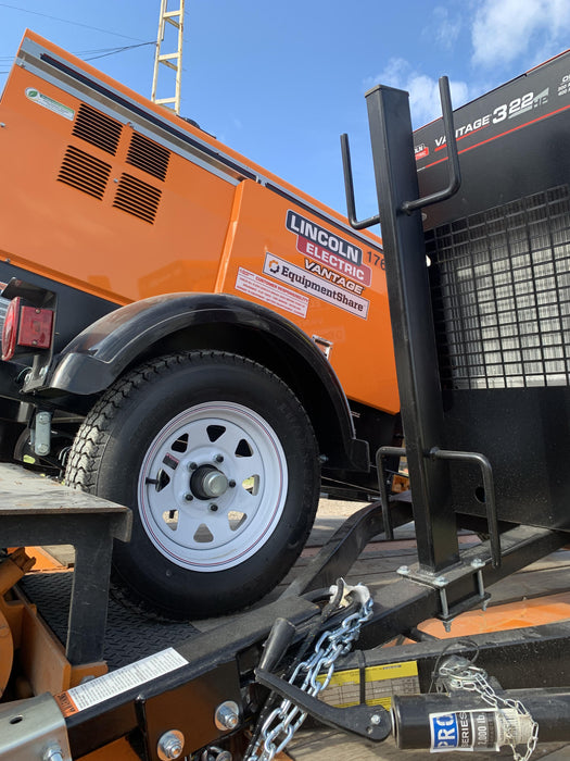 2021 Lincoln Electric Vantage 322 Vantage 322 Ready Pak 3 w/ Decals, ORANGE (includes trailer, cable rack, fender light kit) NO Telematics