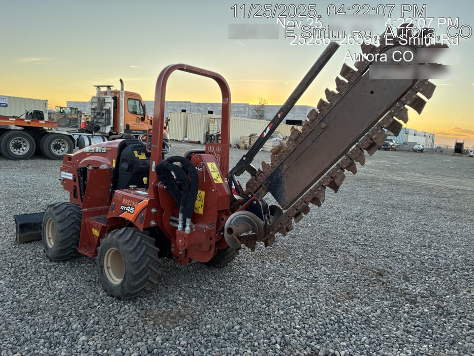 2022 DITCH WITCH RT45A