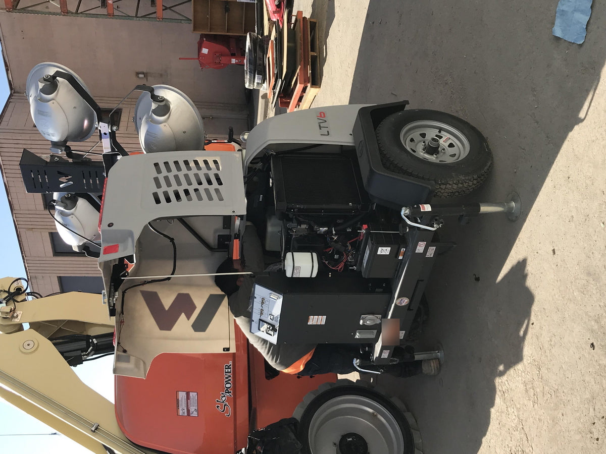 2019 Wacker Neuson LTV6L-MH Mobile Light Tower w/Fuel Level Sensor Installed