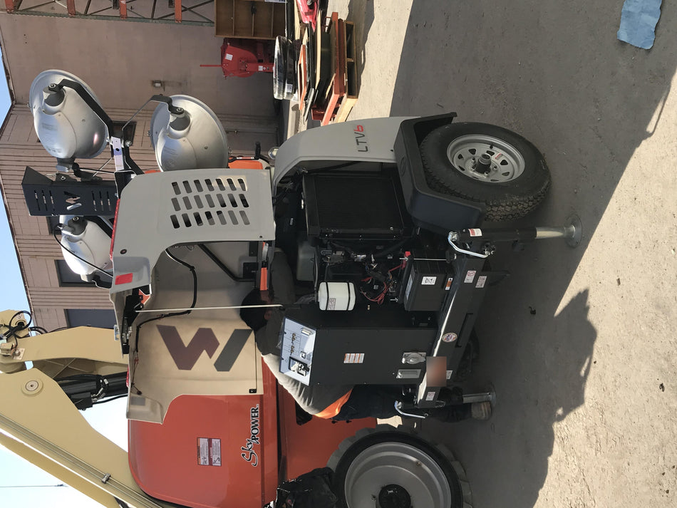 2019 Wacker Neuson LTV6L-MH Mobile Light Tower w/Fuel Level Sensor Installed
