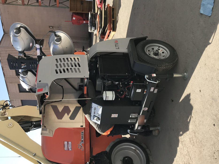 2019 Wacker Neuson LTV6L-MH Mobile Light Tower w/Fuel Level Sensor Installed