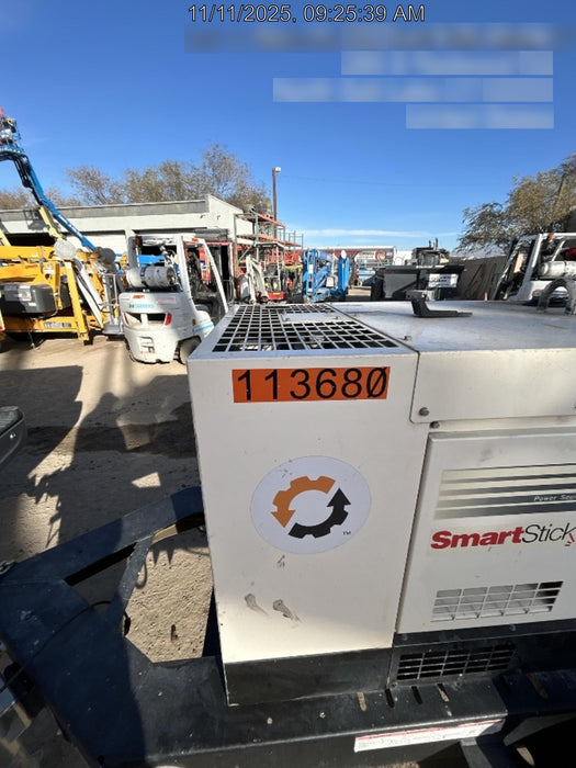 2020 Multiquip DLW400ESA4 400 amp Welder, 14kW, 120/240V, T4F Kubota, Trailer