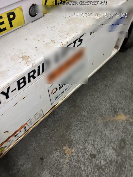 Custom Equipment HB-1430 <ul>
 <li>Hy-Brid Scissor Lift</li>
  <li>Platform capacity up to 670 lbs.</li>
  <li>Working height up to 20 ft</li>
  <li>Weighs under 1,700 lbs.</li>
  <li>Non-marking wheels </li>
</ul>