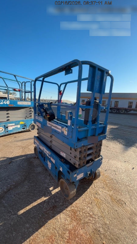 2019 Genie GS-1930 Fixed Rails with Chain Entry