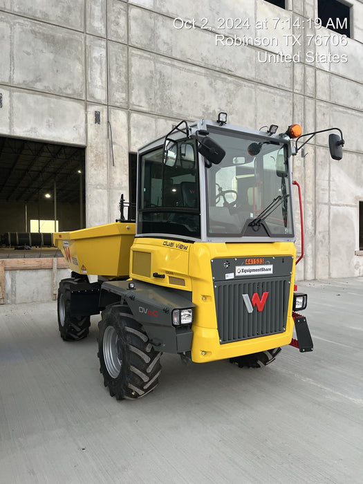 2024 WACKER NEUSON DV604 Cab Standard Tires