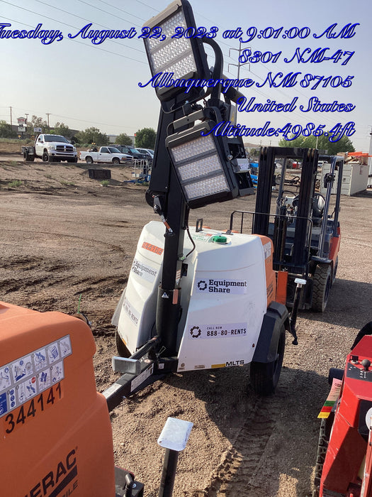 2023 Generac MLT2 Diesel, Flex Switch 120V Input, Powerzone Controller, (4) 320W LED Lights, 4kW Generator, 39.9 Gal Fuel Tank, 2" Ball, T3