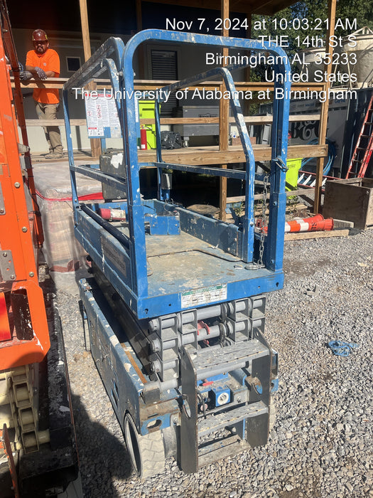 2019 Genie GS-1930 Fixed rails with chain Entry
