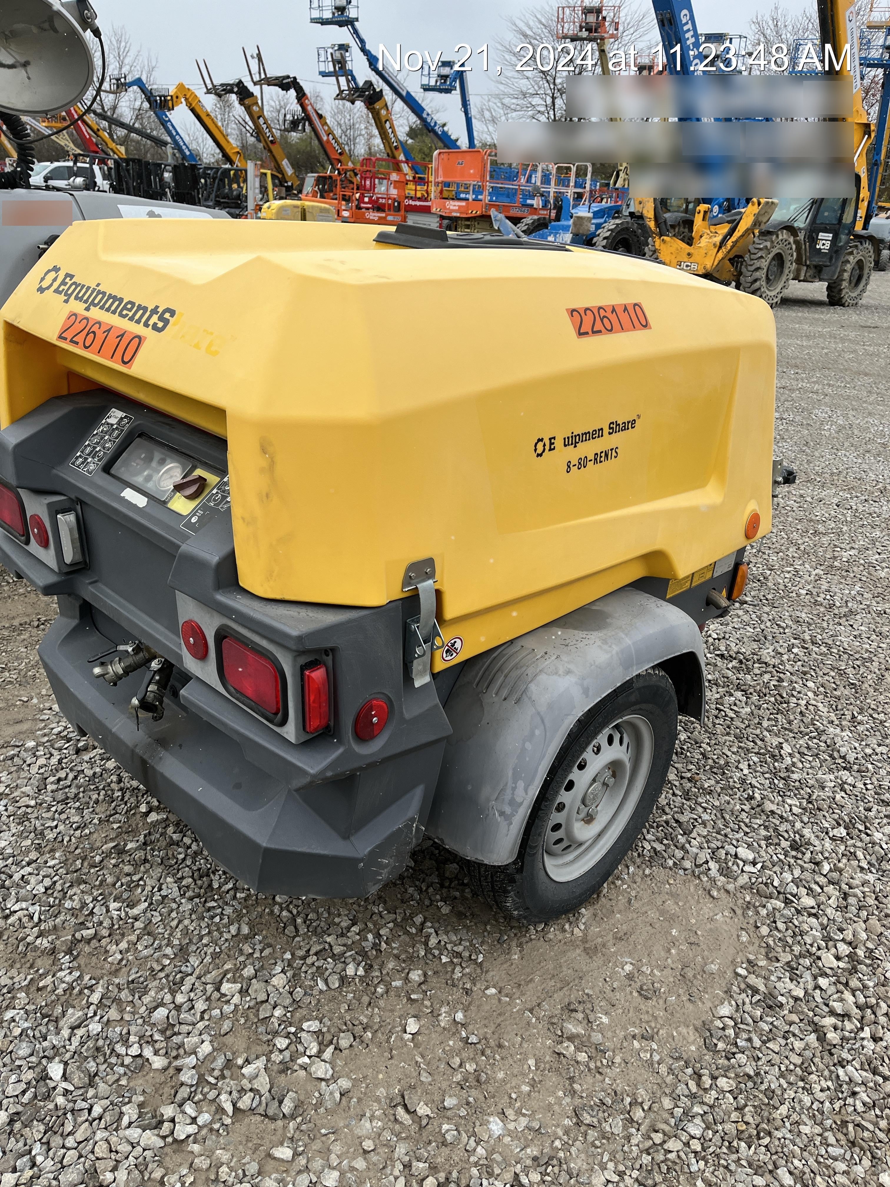 2022 ATLAS COPCO XAS 110