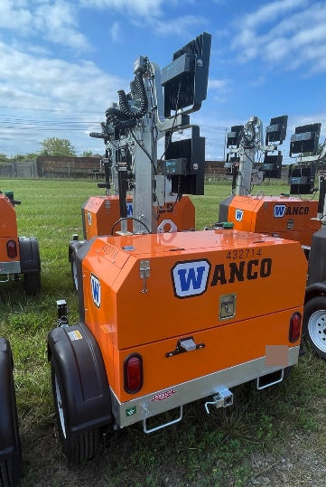 2024 Wanco WLTT-4MM4K Diesel, Deep Sea Controller, Shore Power Plug, Auto Start, (4) 350W LED Floodlights, 4kW Generator, 60 Gal Fuel Tank, 2" Ball, T3