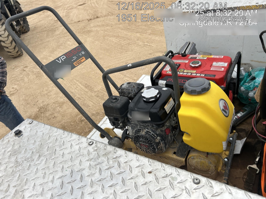 2021 WACKER NEUSON VP1550AW