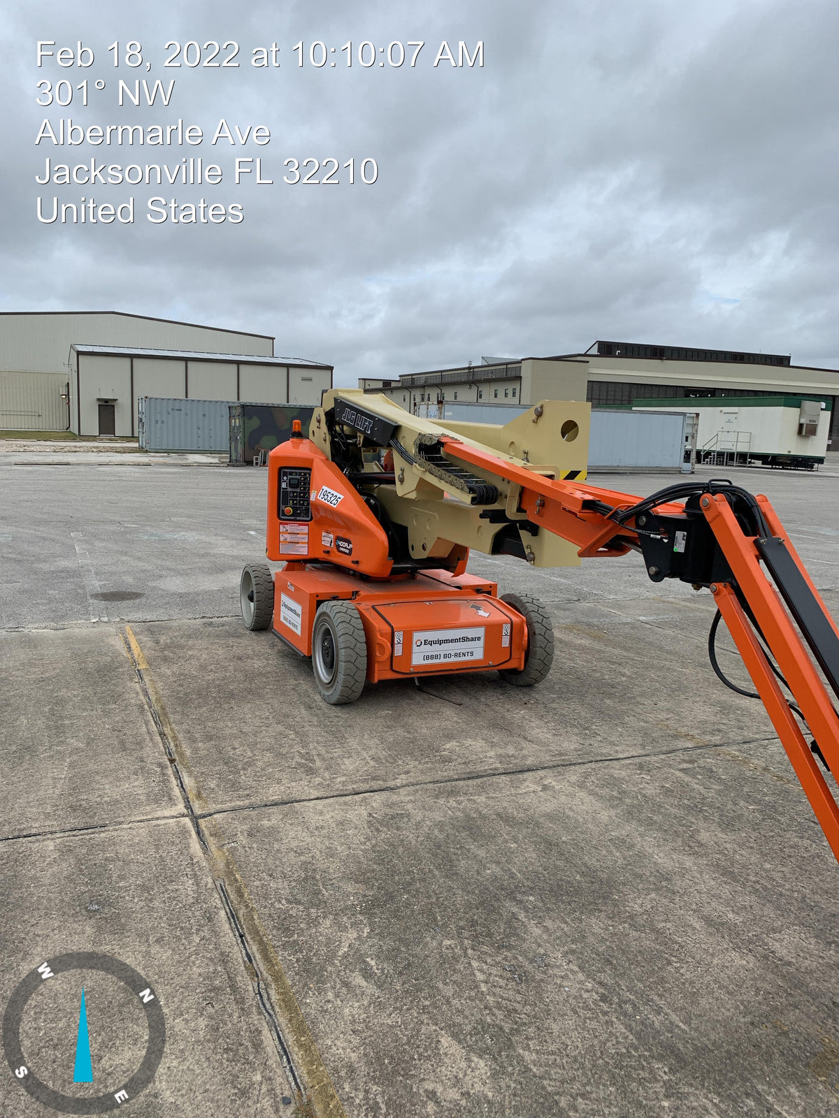2021 JLG E400AJP Narrow