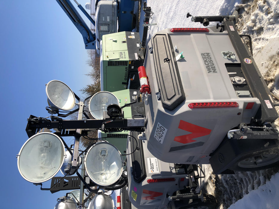 2019 Wacker Neuson LTV6L-MH Wacker Neuson LTV6L Mobile Light Tower w/Fuel Level Sensor Installed