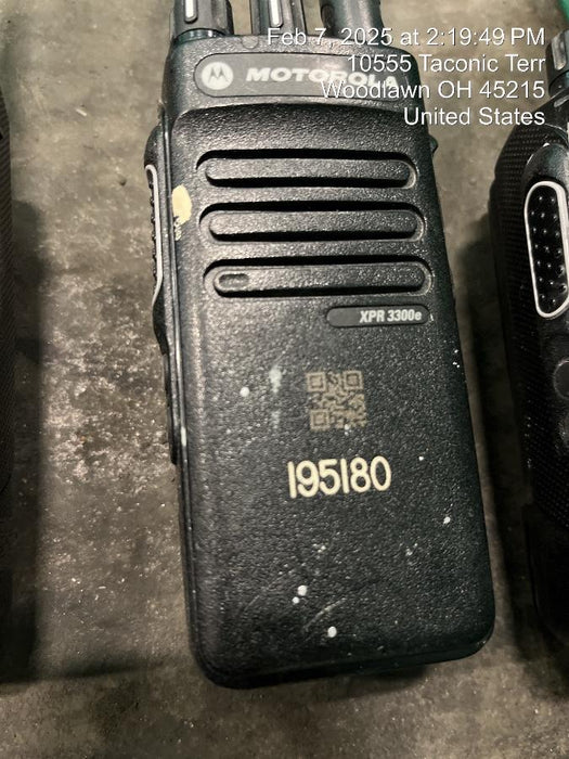 2021 MOTOROLA XPR3300E