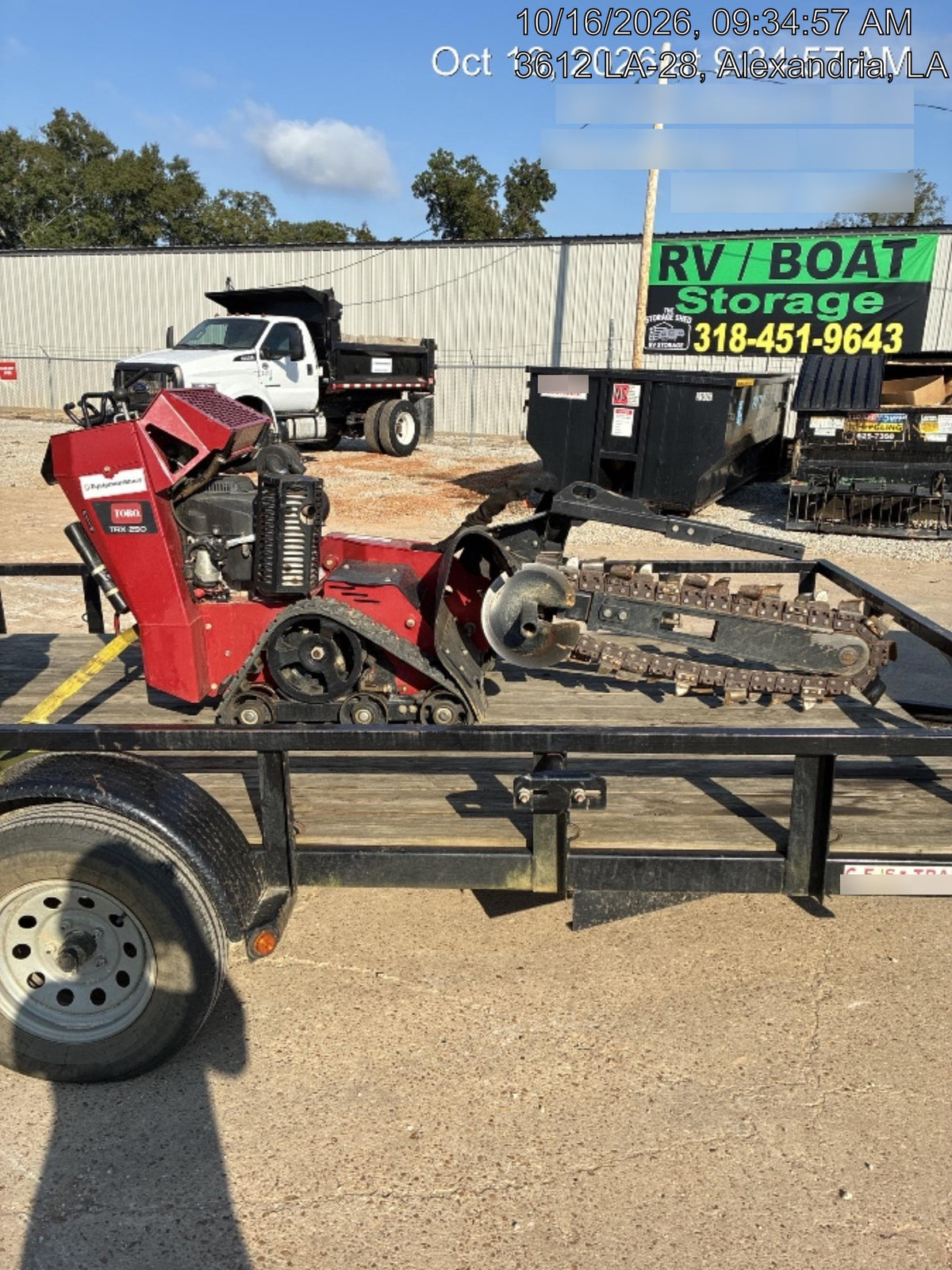 2021 TORO TRX-250