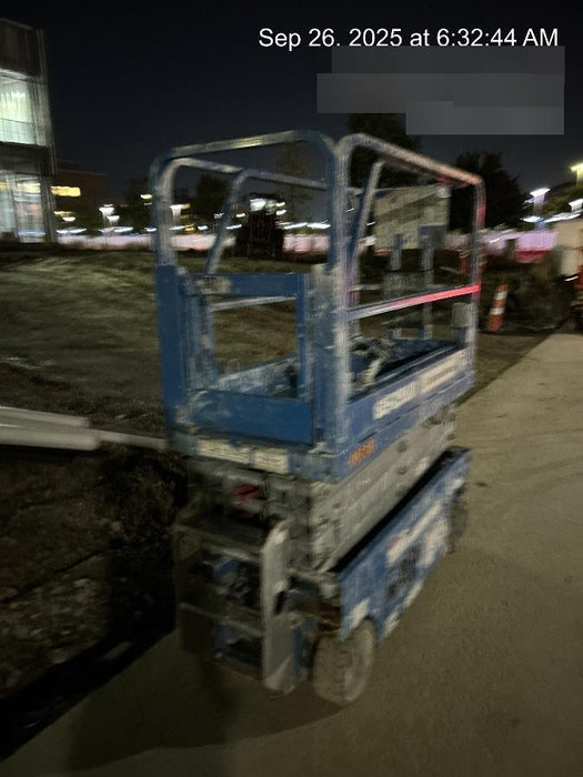 2020 Genie GS-1930 Solid Non Marking Tires, Beacon, Folding rails with half height swing gate