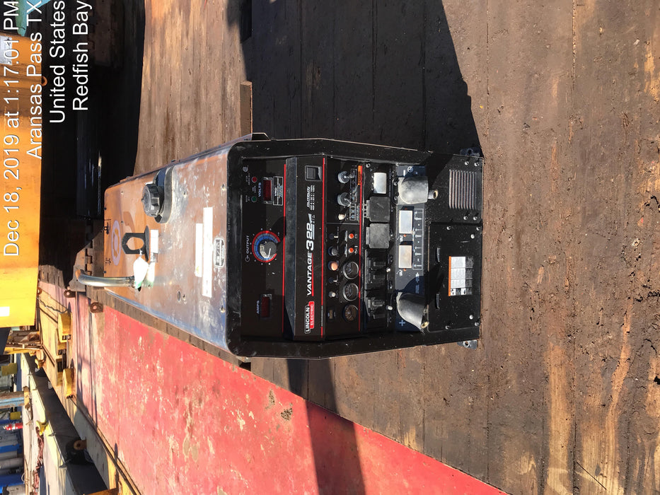 2019 Lincoln Electric Vantage 322 Lincoln Vantage 322 Welder w/Trailer, Light Kit, Cable Rack